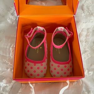Baby Kate Spade Mary Janes. Never been worn.